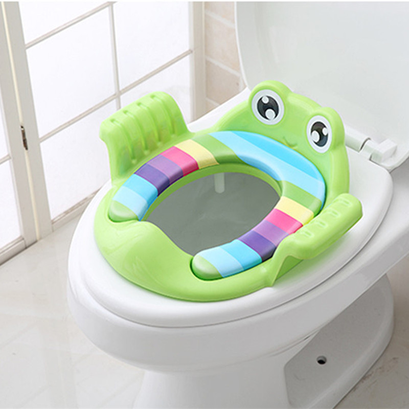 Baby Children Toilet Seat Toilet - مقعد المرحاض للأطفال - الصورة 3