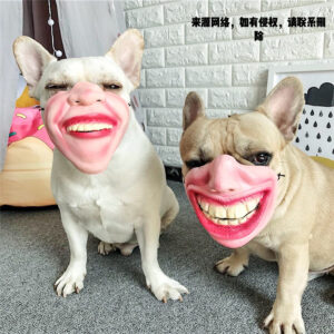 Pet Dog Funny Mask Mask-قناع الكلب المضحك